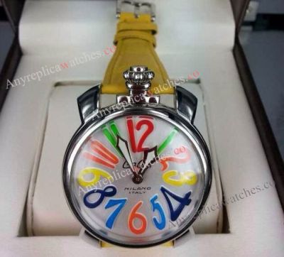 High quality Copy GaGa Milano Italy Watch Pink